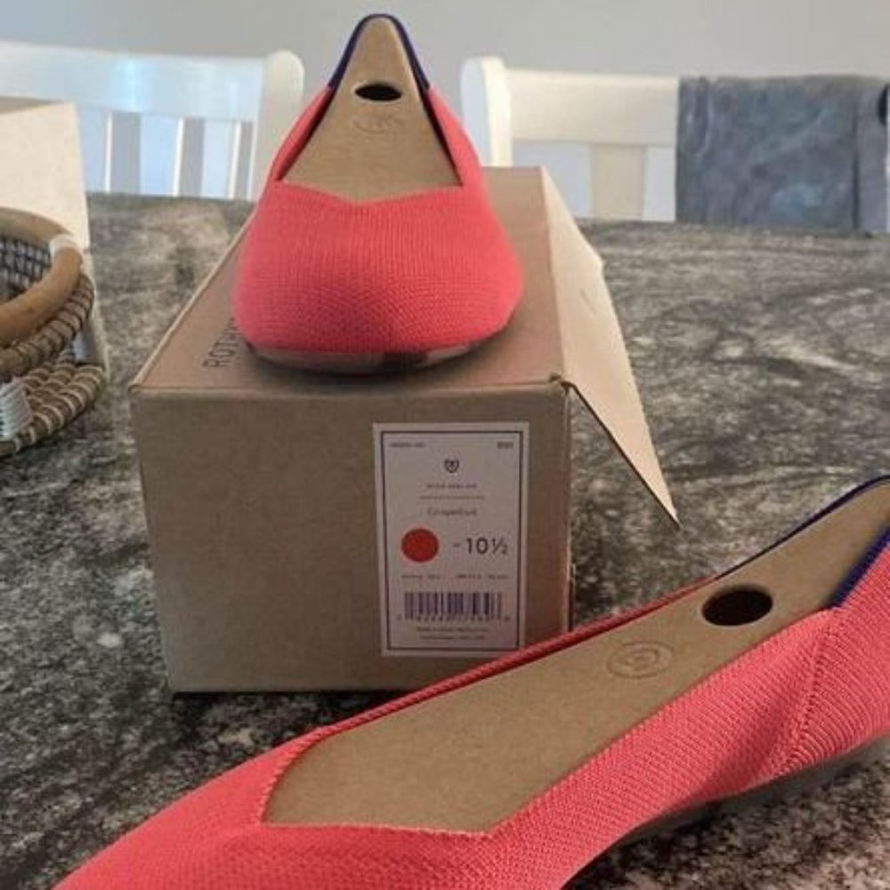 Rothy's Flat Grapefruit Color, Size 10 1/2